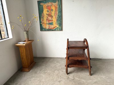 Brutalist Solid Wood Shelf