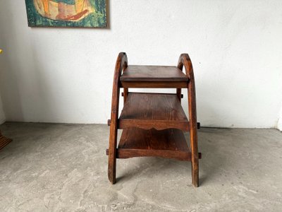 Brutalist Solid Wood Shelf