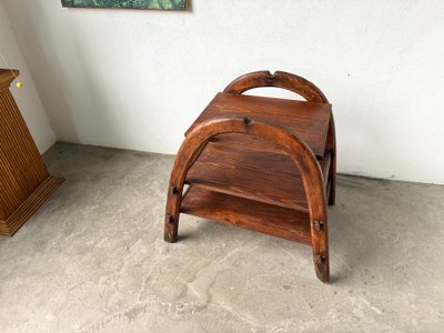 Brutalist Solid Wood Shelf