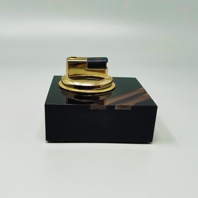 1970s Gorgeous Hollywood Regency Smoking Set. Made in Italy