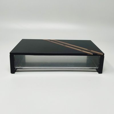 1970s Gorgeous Hollywood Regency Smoking Set. Made in Italy