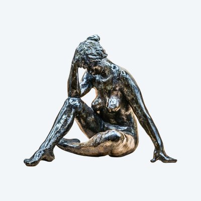 BOURRON Marie-Jo, Nachdenkliche Aktfrau