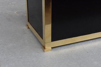             Design Blumenkasten 1970 Messing & Bronze