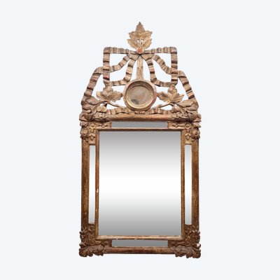 Glace à parclose d’époque Louis XVI