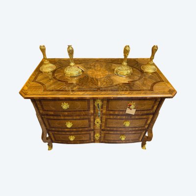 A Fine Dauphiné Mazarine Commode, Louis XIV Period, c. 1700
