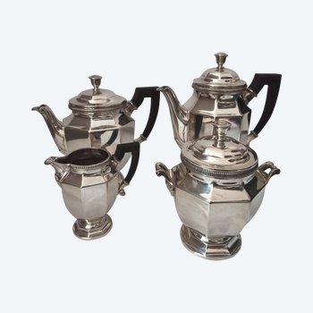 Christofle silver metal coffee tea service