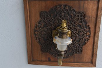             Wall lamp elephant 1900 In Bronze