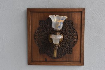             Wall lamp elephant 1900 In Bronze