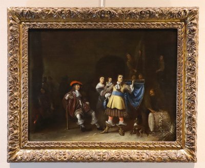Guards With Bugler, Anthony Palamedesz (1601 - 1673) - Signed And Dated