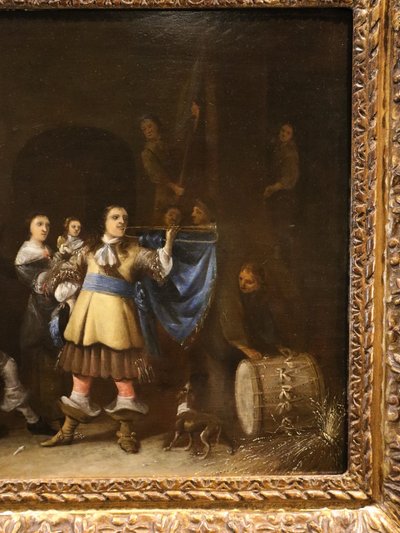 Guards With Bugler, Anthony Palamedesz (1601 - 1673) - Signed And Dated