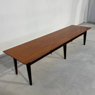 Banc en bois de Vittorio Dassi des années 1950