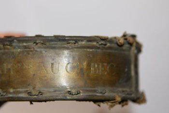             Collier De Molosse En Laiton époque XVIIIème            