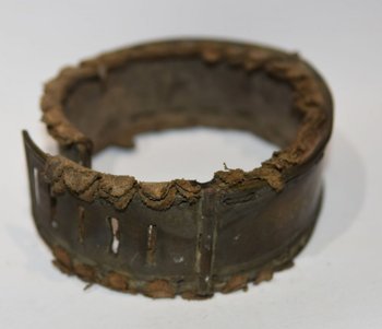             Collier De Molosse En Laiton époque XVIIIème            