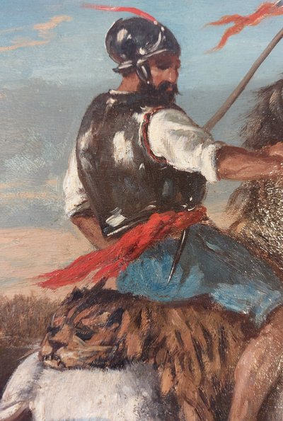 Amédée BESNUS – (1831 – 1909) – Arabischer Reiter
