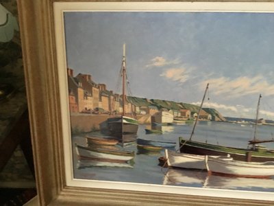 Seaside painting