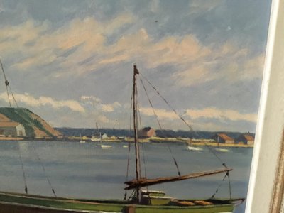 Seaside painting
