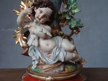 Rare porcelain vase from Paris in 1880