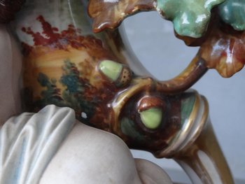 Rare porcelain vase from Paris in 1880