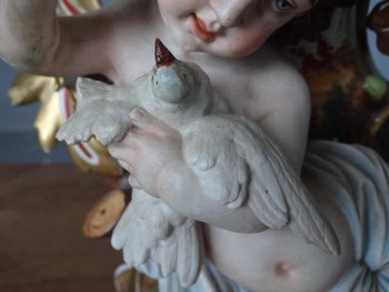 Rare porcelain vase from Paris in 1880