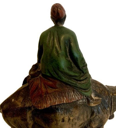 "KAUBA Carl" Orientalist Group in Patinated Bronze, 20th Century