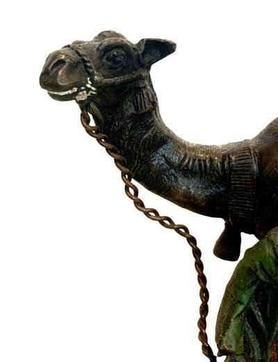 "KAUBA Carl" Orientalist Group in Patinated Bronze, 20th Century