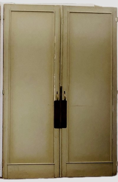 Set of Four 19th Century Solid Fir Passage Doors