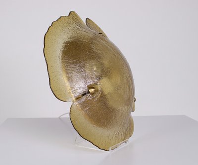 Amber Murano Glass Ceiling Light
