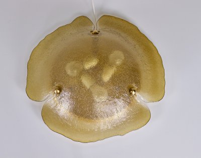 Amber Murano Glass Ceiling Light