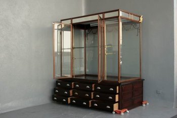 Importante Vitrine Napoléon III Fonte Bronze