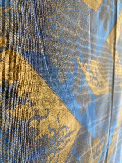 Buono Lampasso blu reale e oro, XX secolo