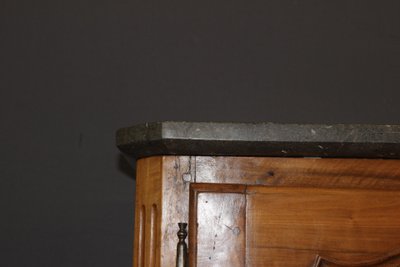 Credenza Luigi XV in pietra di noce
