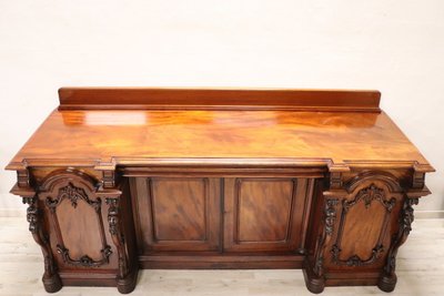 Buffet long en bois