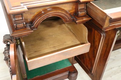 Buffet long en bois