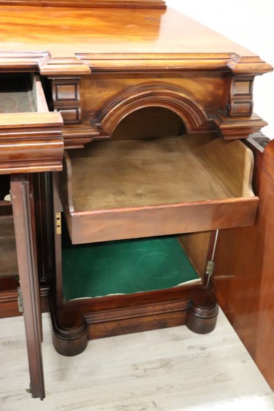 Buffet long en bois