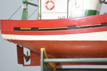 Modello di rete a strascico delle Sables d'Olonne Scala 1:25