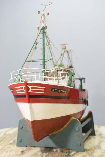 Modello di rete a strascico delle Sables d'Olonne Scala 1:25