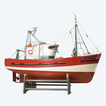 Model of Sables d'Olonne Trawl Scale 1/25