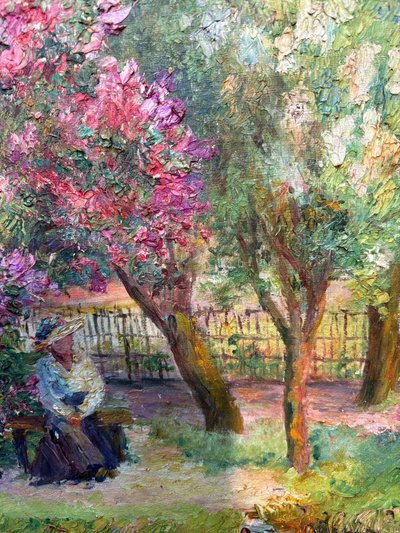 Double Oil On Canvas Dated and Signed