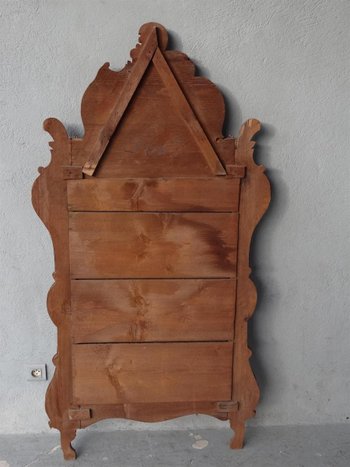 Miroir De Beaucaire, Provençal Bois Doré  époque  XIXème siècle