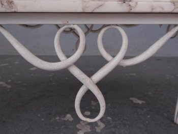 Table Fer Forgé époque 1940  De René Prou