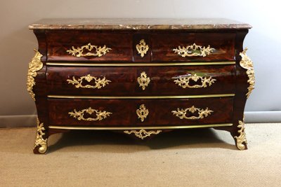 Commode tombeau Régence époque XVIIIème siècle