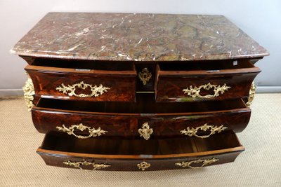 Commode tombeau Régence époque XVIIIème siècle