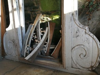 Portes Boiseries Et Fenêtres Ancienne Pour La Décoration Porte Boiserie