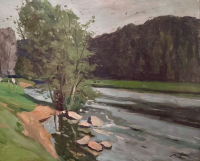Bord de Loire vers 1930