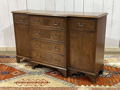 Englisches Mahagoni-Sideboard aus den 1950er Jahren