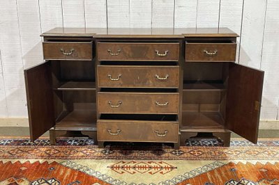 Englisches Mahagoni-Sideboard aus den 1950er Jahren