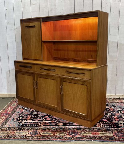 G-PLAN Teak-Bar-Suite aus den 1970er Jahren