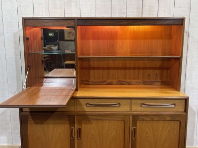 G-PLAN Teak-Bar-Suite aus den 1970er Jahren