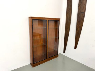 Siegel Paris Wandvitrine – Eiche & Glas – 1950