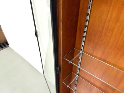 Siegel Paris Wandvitrine – Eiche & Glas – 1950